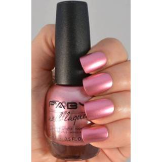 👉 Nagellak damask roze One Size Color-Roze vrouwen Faby Silk dames 15 ml vegan 8053676331550