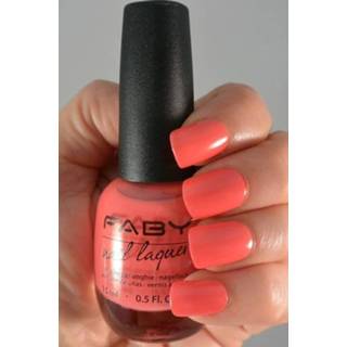 👉 Nagellak roze One Size Color-Roze vrouwen Faby ​​​​​​​nagellak Shake dames 15 ml vegan 8053676330263