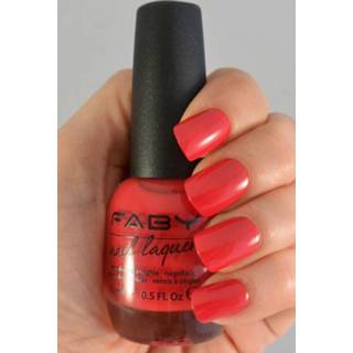 👉 Nagellak rood One Size Color-Rood vrouwen Faby Snow White's Snack dames 15 ml vegan 8053676330423