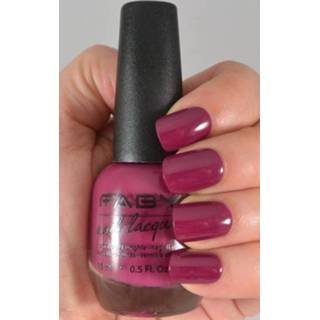 👉 Nagellak roze One Size Color-Roze vrouwen Faby The Magnificent dames 15 ml vegan donkerroze 8053676331697