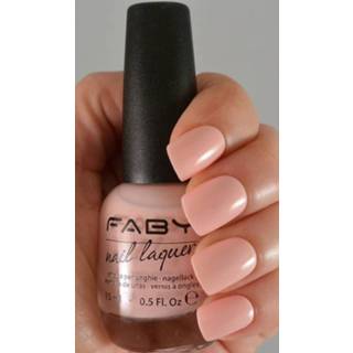 👉 Nagellak roze One Size Color-Crème vrouwen Faby Innocent Fantasy dames 15 ml vegan nude/lichtroze 8053676331413