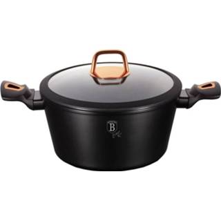 👉 Braadpan zwart rose aluminium One Size Color-Zwart Berlinger Haus Black 20 x 10,4 cm 5999056781740