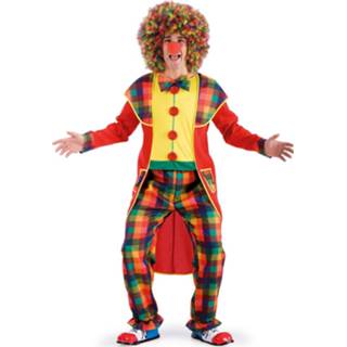 👉 Verkleedpak canvas m Color-Meerkleurig mannen Carnival Toys clown heren maat 8004761803797