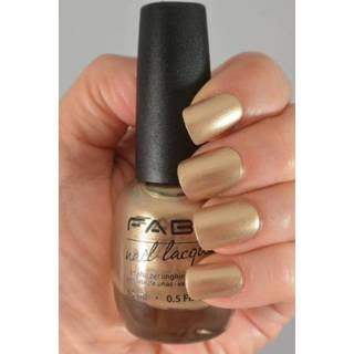 👉 Nagellak goud One Size Color-Goud vrouwen Faby Panic on Wall Street dames 15 ml vegan 8053676331628