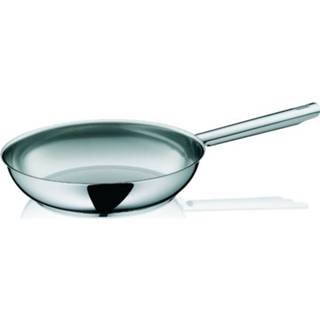 👉 Koekenpan RVS glas zilver One Size Color-Zilver Kela Keuken met deksel Cailin 28 cm rvs/glas 4025457116759