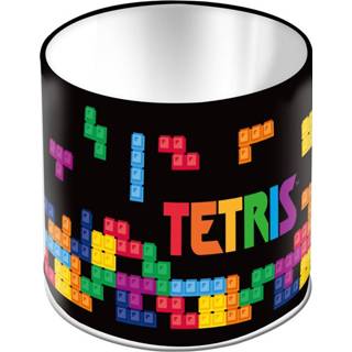 👉 Pennenhouder zwart staal One Size Color-Zwart Diakakis Tetris junior 10 x 11 cm 5205698512209