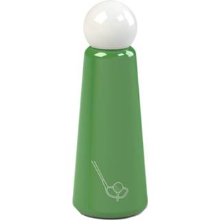 👉 Thermosfles groen wit RVS One Size Color-Groen Lund Golf 500 ml 8,7 x 24 cm groen/wit 5060455691821