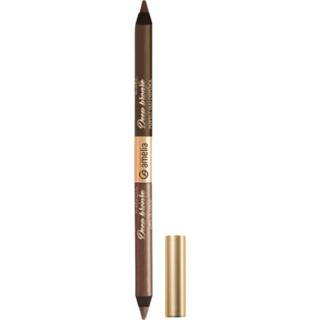 👉 Oogpotlood bruin One Size Color-Bruin Amelia Cosmetics Duo Pencil matte/metallic 8436575514703