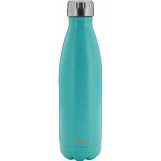 👉 Thermosfles turkoois RVS zilver One Size Color-Blauw Smidge On the Go 450 ml turquoise/zilver 5051896021681