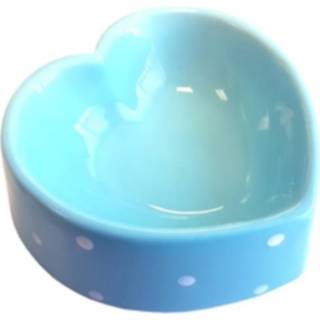 👉 Voerbak blauw kunststof One Size Color-Roze Happy Pet Polka Dot Hart 16 cm 701029131897