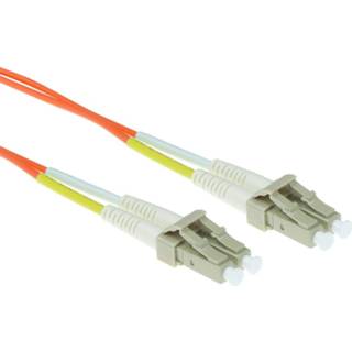 👉 Patchkabel Color-Oranje ACT Glasvezel Duplex - LC/LC 50/125µm OM2 8716065002355