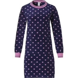 👉 Nacht hemd velours GeenKleur One Size meisjes Rebelle - Girl Power Nachthemd 8719833272387