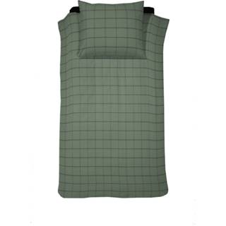 👉 Dekbedovertrekset donkergroen groen Cinderella Flanel Kody - green 8719002189546