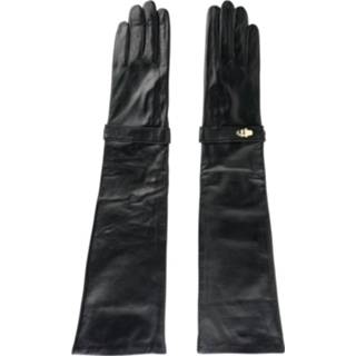 👉 Glove vrouwen zwart Gloves 8050681998723