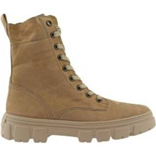 👉 Veterboots vrouwen beige 9970