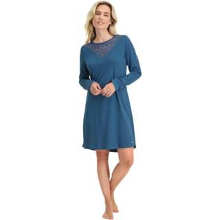 👉 Nachthemd vrouwen blauw
