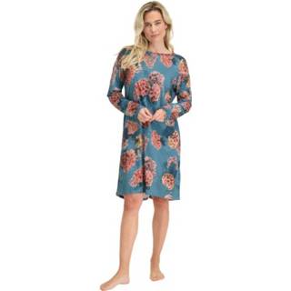 👉 Nachthemd vrouwen blauw