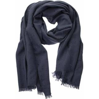 👉 Onesize vrouwen blauw Cashmere and silk Diamond Yarn Scarf