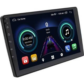 👉 Navigatiesysteem active S-9090 9 inch HD-scherm Auto Android-speler GPS-navigatie Bluetooth Touch-radio, ondersteuning Mirror Link&FM&WIFI&stuurbediening, stijl: standaardversie + positionering Vind