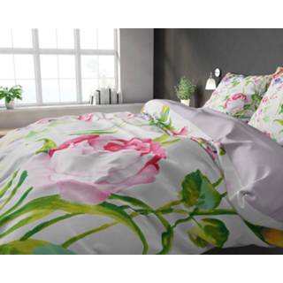 👉 Dekbedovertrek katoen meerkleurig Sleeptime Elize - Fotoprint Met knoopsluiting, incl. kussenslopen Multi 8720105641619