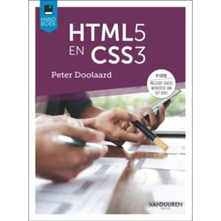 👉 Handboek HTML5 en CSS3, 6e editie - Peter Doolaard (ISBN: 9789463562645) 9789463562645