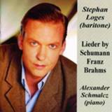 👉 Stephan Loges Schumann, Franz & Brahms: Lieder 809730320224