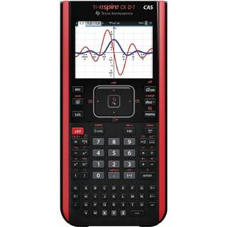 👉 Grafische rekenmachine zwart rood active Texas Instruments TI-NSCX2CAS-FC TI Nspire CX II-T CAS Zwart/Rood 3243480106931
