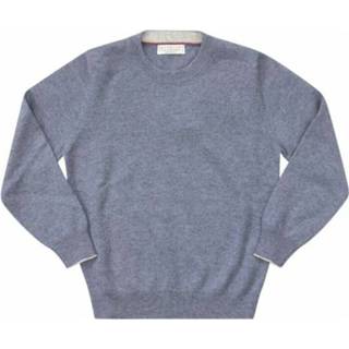 👉 Male blauw Cashmere knitwear