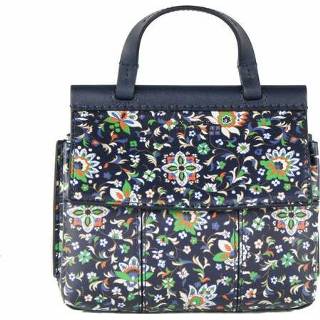 👉 Mini satchel leather onesize vrouwen blauw Block T Handbag