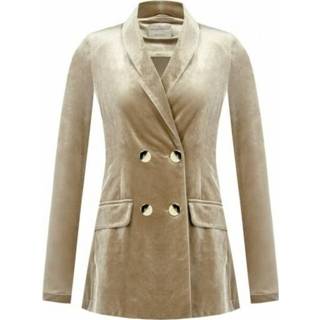 👉 M vrouwen beige Giacca 1000663864512