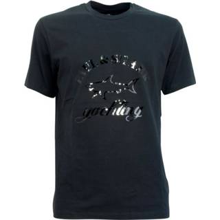 👉 Shirt XL male zwart T-Shirt con Logo stampato 22411075