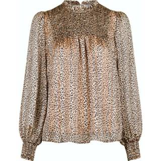 👉 Vrouwen beige Bluser 157648