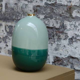 👉 Vaas groen keramiek One Size Color-Groen Home Delight Jaimie - Default Title 8719831096671