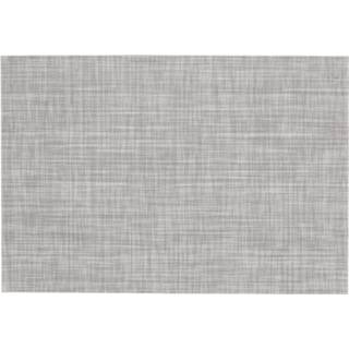 👉 Placemat grijs polyester One Size Color-Grijs Home Delight Sixten set/6 - Default Title 7340021320538