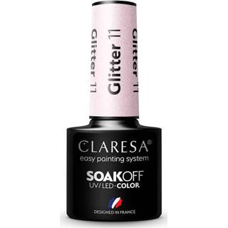 👉 One Size GeenKleur Claresa UV/LED Gellak Glitter #11 – 5ml. 8720512574500