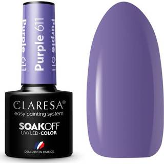 👉 Paars One Size Claresa UV/LED Gellak #611 - 5ml.* 8720143152559