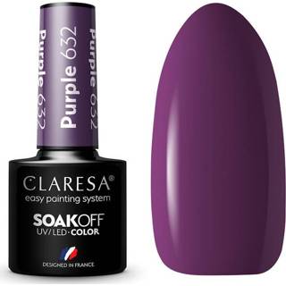 👉 Paars One Size Claresa UV/LED Gellak #632 - 5ml. * 8720143152757