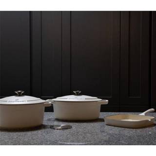 👉 Grillpan gietijzer One Size Color-Wit Daumonet Auguste Blanc Gietijzeren 8720246684223
