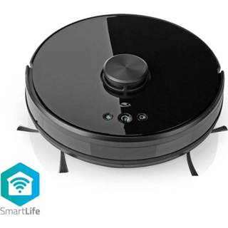 👉 Zwart active Nedis WIFIVCL001CBK Robotstofzuiger Laser Navigatie Wi-fi Capaciteit Opvangreservoir: 0.6 L Automatisch Opladen Diameter: 330 Mm Maximale Gebruiksduur: 120 Min Android™ / Ios 5412810335763