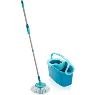 👉 Blauw active Leifheit 52101 Clean Twist Disc Mop Ergo Set 4006501521019