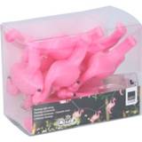 👉 Lichtsnoer One Size roze Flamingos licht snoer met 10 8719538601284