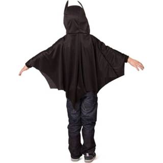 👉 Vleermuiscape zwarte zwart kinderen Halloween - vleermuis cape voor verkleedkleding 8720147499070