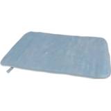 👉 Badmat Sneldrogende Met Anti Slip Blauw 40 X 60 Cm Rechthoekig - Badmatjes 8430540968652