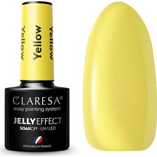 👉 Geel jelly One Size Claresa UV/LED Gellak Yellow 5ml. 8720512574753