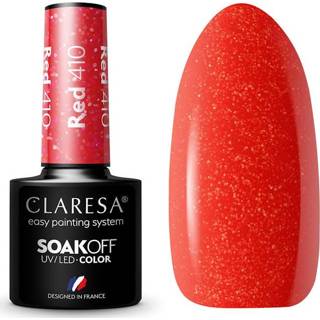 👉 Rood One Size GeenKleur Claresa UV/LED Gellak #410 - 5ml.* 8720143152900