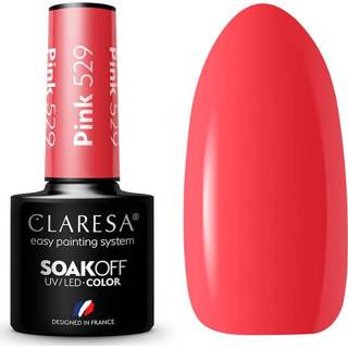 👉 Roze One Size donkerroze Claresa UV/LED Gellak #529 - 5ml.* 8720143152313