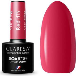 👉 Rood One Size Claresa UV/LED Gellak #413 - 5ml.* 8720143152924