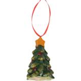 👉 Cadeauzak One Size meerkleurig 6x Kerstornamenten kerstboompjes 8 cm - Kerstboomversiering/kerstboomdecoratie kersthangers 8720276081344