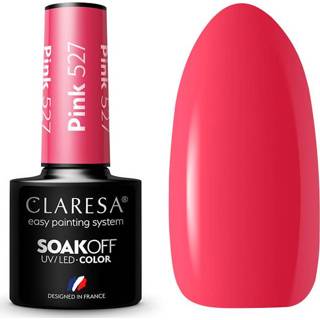 👉 Roze One Size donkerroze Claresa UV/LED Gellak #527 - 5ml. 8720512571004