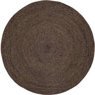 👉 Vloerkleed zwart One Size Color-Zwart Home Delight Ella jute naturel �125 - Default Title 7340021317620